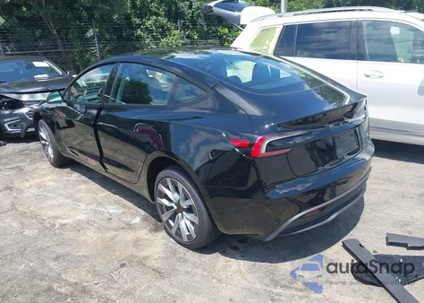 2025 Tesla Model 3 Long Range All-Wheel Drive из США, поврежденный, VIN 5YJ3E1EB3SF899178